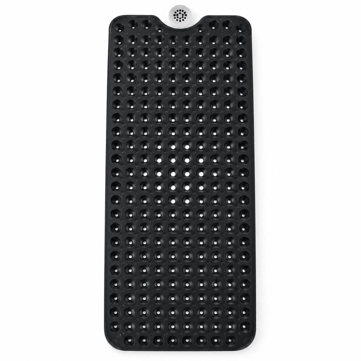 Full black ShowerSafe bath mat